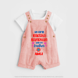 Infant First Rakhi Dungaree - PEACH - 0 - 5 Months Old (Chest 18")
