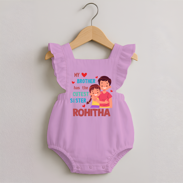 Brother Sister Matching Romper Frock | Celebrate the Bond in Style - BABY PINK - 0 - 3 Months Old (Chest 19")
