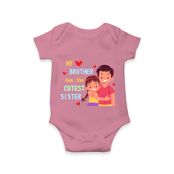 Brother Sister Matching Romper/Onesie | Celebrate the Bond in Style - ONION - New Born (Chest 14")