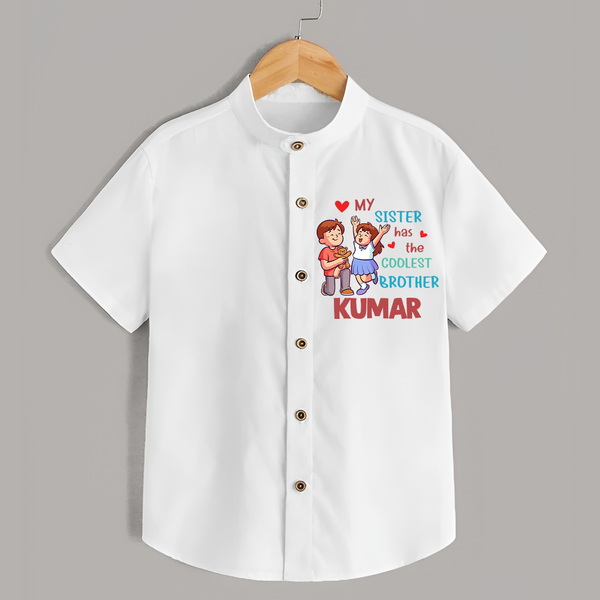 Baby Brother and Sister Shirt | Perfect for Gifting - WHITE - 0 - 6 Months Old (Chest 23")