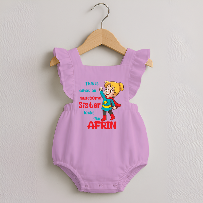 Baby Sibling Matching Clothes | Brother and Sister Celebration  Romper Frock - BABY PINK - 0 - 3 Months Old (Chest 19")