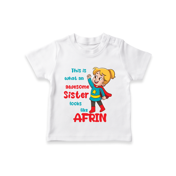 Baby Sibling Matching Clothes | Brother and Sister Celebration  T-Shirt - WHITE - 0-5 Months Old (Chest 17")