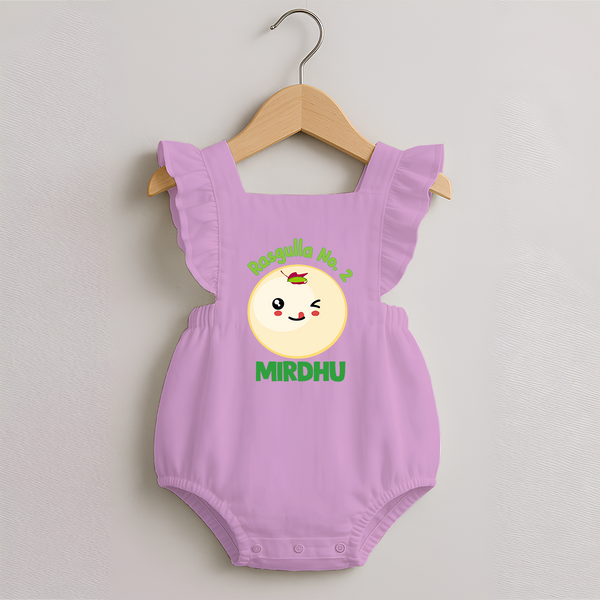 Rasagulla No.2 Romper Frock | Custom Romper Frock for the Sweet Treat - BABY PINK - 0 - 3 Months Old (Chest 19")