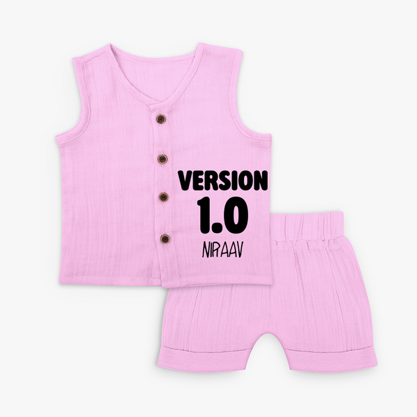 Version 1.0 Jabla Set | Custom Baby Jabla Set for the Original Sibling - BABY PINK - 0 - 3 Months Old (Chest 9.8")