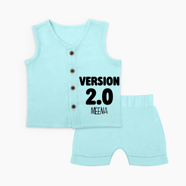 Version 2.0 Jabla Set | Personalized Baby Jabla Set for the Updated Edition - BABY BLUE - 0 - 3 Months Old (Chest 9.8")
