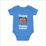 First Rakhi Celebration Baby Romper – general Rakhi theme for baby.