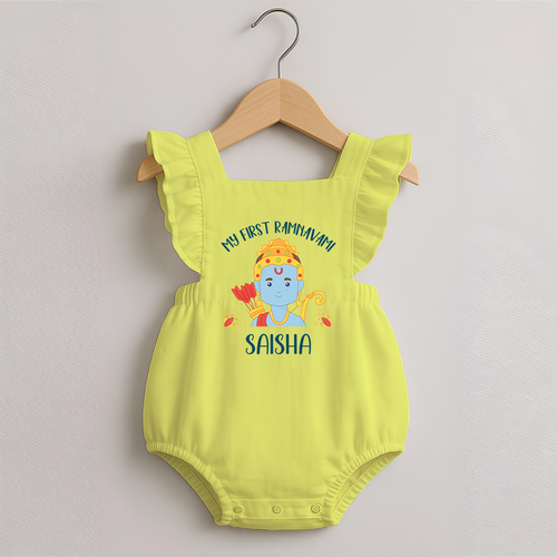 First Ram Navami Celebration Romper Frock