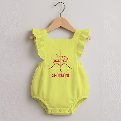 Hindi Ram Navami First Festival Romper Frock