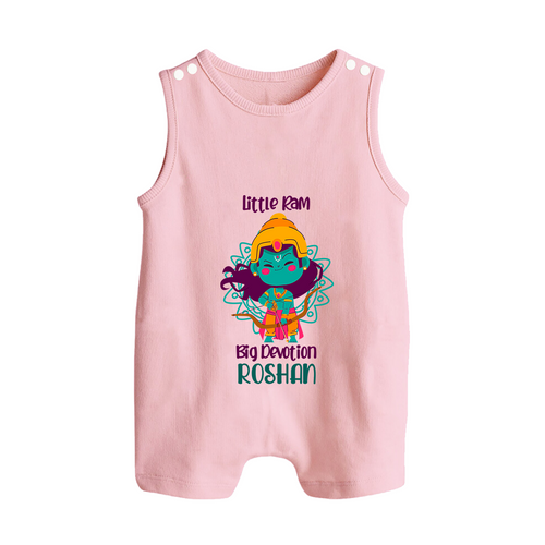 Little Ram Big Devotion Romper Suit | Personalized Romper Suit for Ram Bhakt