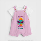 Little Ram Big Devotion – Personalized Kids Dungaree - BABY PINK - 0 - 5 Months Old (Chest 18")