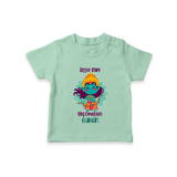 Little Ram Big Devotion – Personalized Kids T-Shirt - MINT GREEN - 0-5 Months Old (Chest 17")