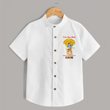 I Am Ram Bhakt, What's Your Super Power Shirt | Custom Shirt for Ram Bhakt - WHITE - 0 - 6 Months Old (Chest 23")
