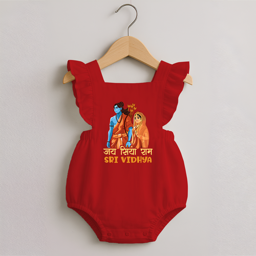 Victory to Sita and Ram Romper Frock | Personalized Romper Frock for Ram Jayanti