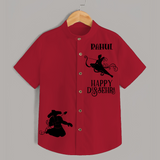 Happy Dussehra - Customized Shirt For Kids