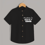 Mama's Bestie Shirt | Personalized Baby Outfit for Mama's Little Bestie - BLACK - 0 - 6 Months Old (Chest 23")