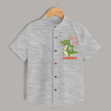 Bua Ki Jaan Shirt | Personalized Baby Shirt for Bua's Heart - GREY - 0 - 6 Months Old (Chest 23")