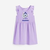 Happy Republic Day Customized Frock - LILAC - 1 - 2 Years Old (Chest 22" , Full Length 22")
