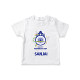 Happy Republic Day Customized Kid T-Shirt - WHITE - 0-5 Months Old (Chest 17")