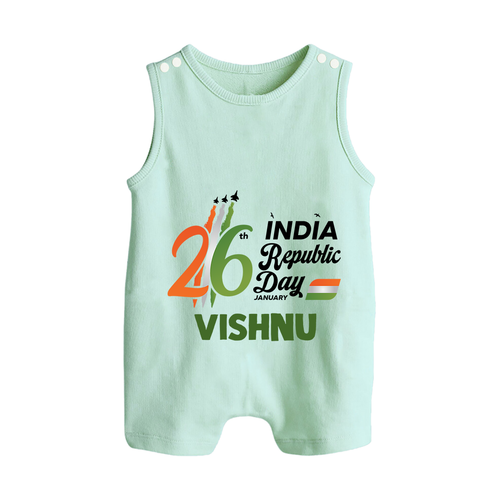 26th January Republic Day Personalised Baby Romper Suit