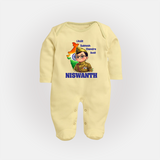Little Subhash Chandra Bose Customized Baby Fullbody Suit