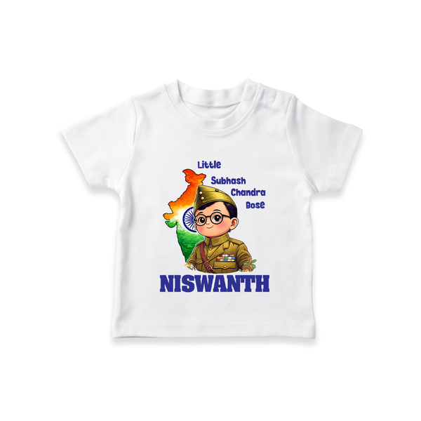 Little Subhash Chandra Bose Customized Kid T-Shirt