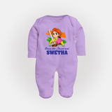 Brave Like Jhansi Rani Customized Baby Fullbody Suit