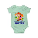 Brave Like Jhansi Rani Personalised Baby Romper