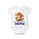 Brave Like Jhansi Rani Personalised Baby Romper
