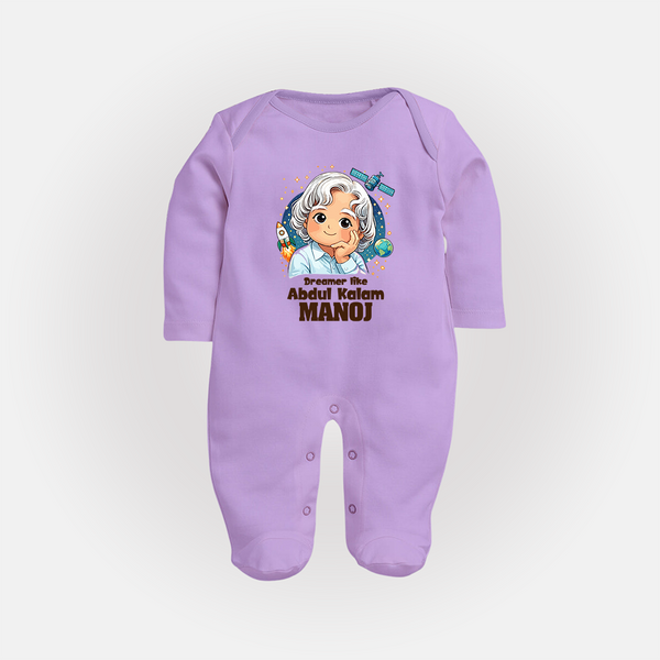 Dreamer Like Abdul Kalam Customized Baby Fullbody Suit