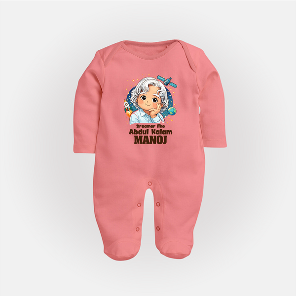 Dreamer Like Abdul Kalam Customized Baby Fullbody Suit