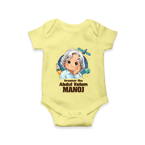 Dreamer Like Abdul Kalam Personalised Baby Romper