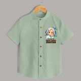 Dreamer Like Abdul Kalam Personalized Shirt - MINT GREEN - 0 - 6 Months Old (Chest 23")