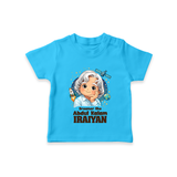 Dreamer Like Abdul Kalam Personalized Kid T-shirt - SKY BLUE - 0-5 Months Old (Chest 17")