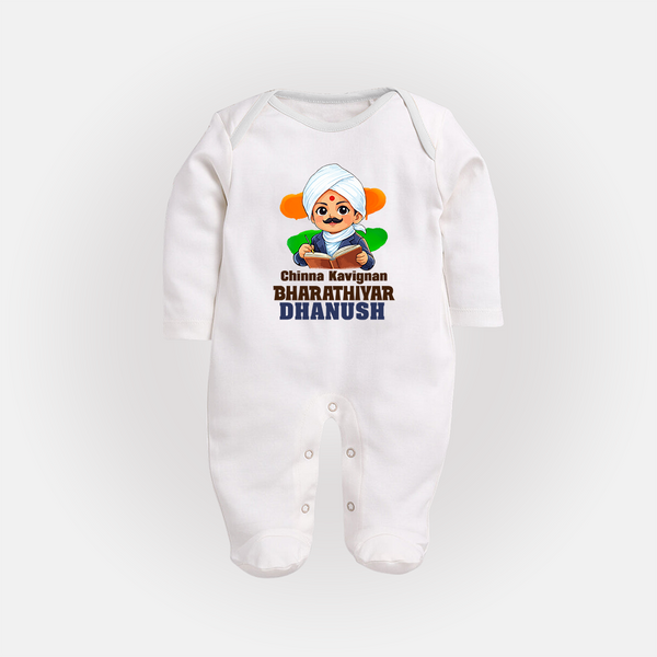 Chinna kavigan Bharathiyar Customized Baby Fullbody Suit
