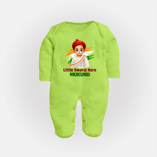 Little Swaraj Hero Personalized Fullbody suit