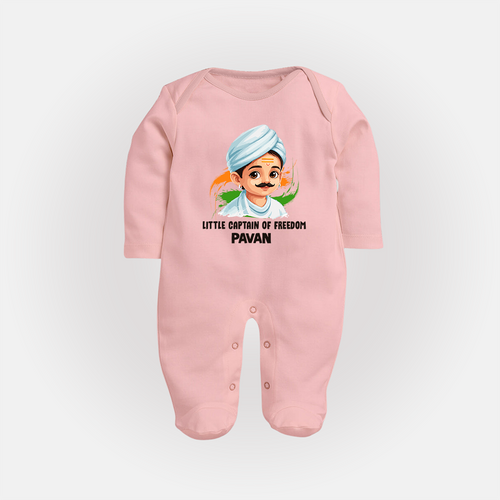 Little Captain of Freedom Personalized Fullbody suit