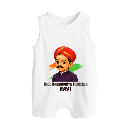 Little Kappalottiya Tamizhan Personalized Button Romper