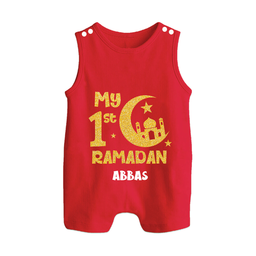 My First Ramadan - Moonlit Memories With Our Customized Romper Suit For Babies With Name