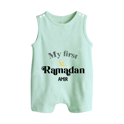 My First Ramadan - Suhoor & Iftar Joy With Our Customized Romper Suit For Babies With Name