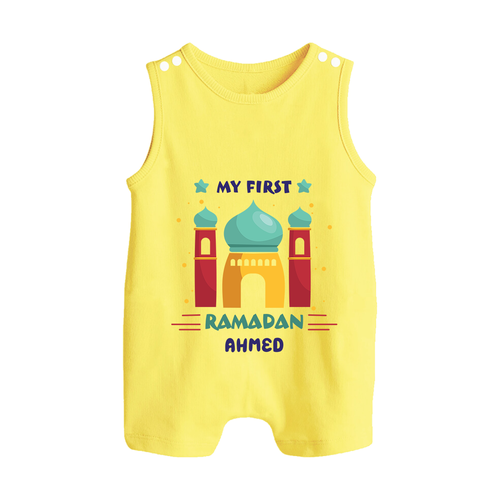 My First Ramadan - A New Beginning With Our Customized Romper Suit For Babies With Name