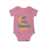 My First Ramadan - Little Hands, Big Prayers With Our Customized Romper For Babies With Name - ONION - 0 - 3 Months Old (Chest 16")