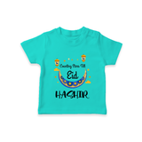 Counting Stars Till Eid Personalised Kids T-Shirt - TEAL - 0-5 Months Old (Chest 17")