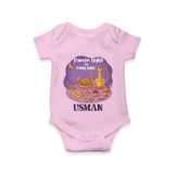 Ramadan Nights & Family Lights Personalised Kids Romper - BABY PINK - New Born (Chest 14")