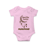 Sweet Iftar Countdown Personalised Kids Romper - BABY PINK - New Born (Chest 14")