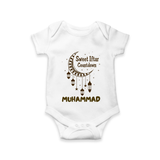 Sweet Iftar Countdown Personalised Kids Romper - WHITE - New Born (Chest 14")