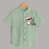 My Last Day of Ramadan Personalised Kids Shirt - MINT GREEN - 0 - 6 Months Old (Chest 23")