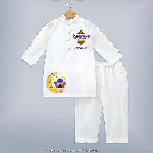 Embrace The Spirit Of Ramadan With Our Customized Kurta Set With Kids Name