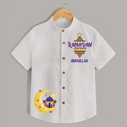 Embrace The Spirit Of Ramadan With Our Customized Shirt With Kids Name