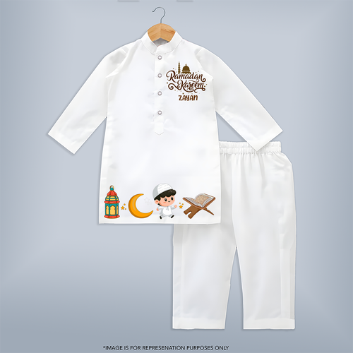 Stay Blessed And Stylish This Ramadan With A Customized Kurta Set With Kids Name