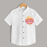 Ramadan Mubarak - Faith, Fasting & Family With Our Shirt For Adult - WHITE - S (Chest 20")